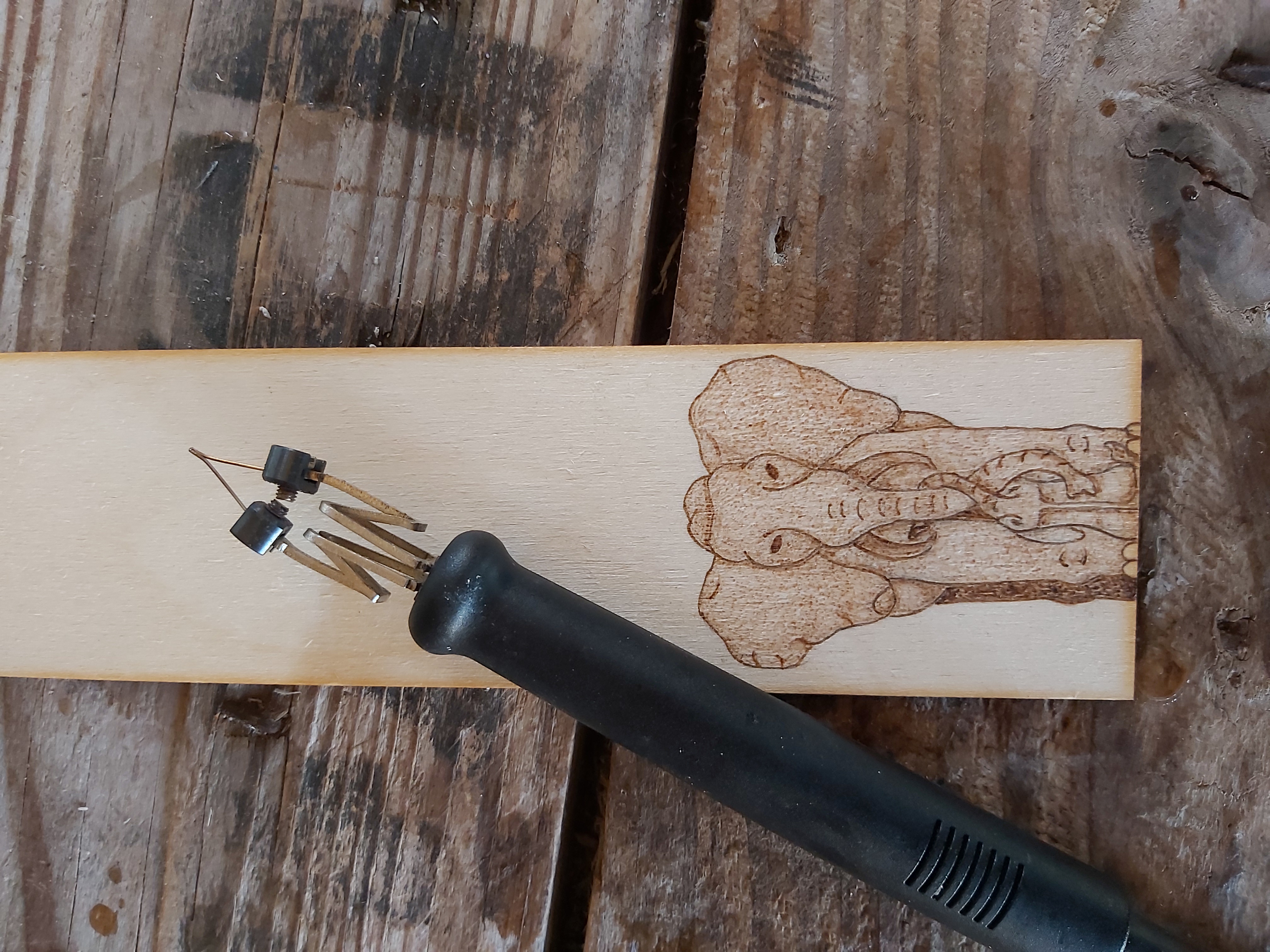 Pyrography workshop