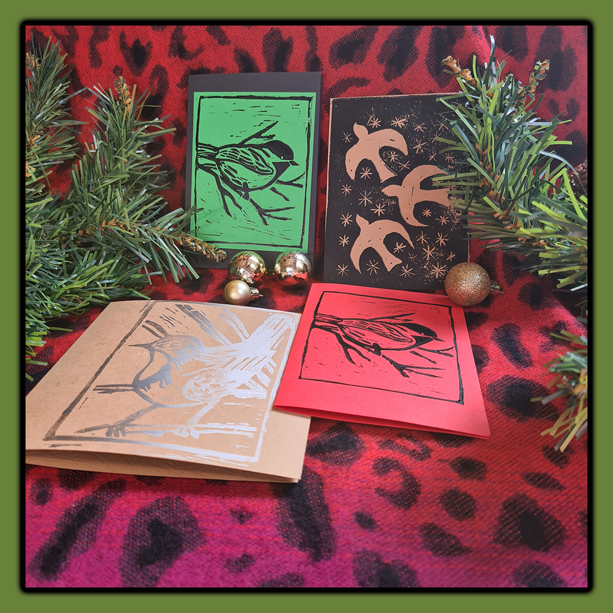 Love Lino: Festive cards and Gift Tags