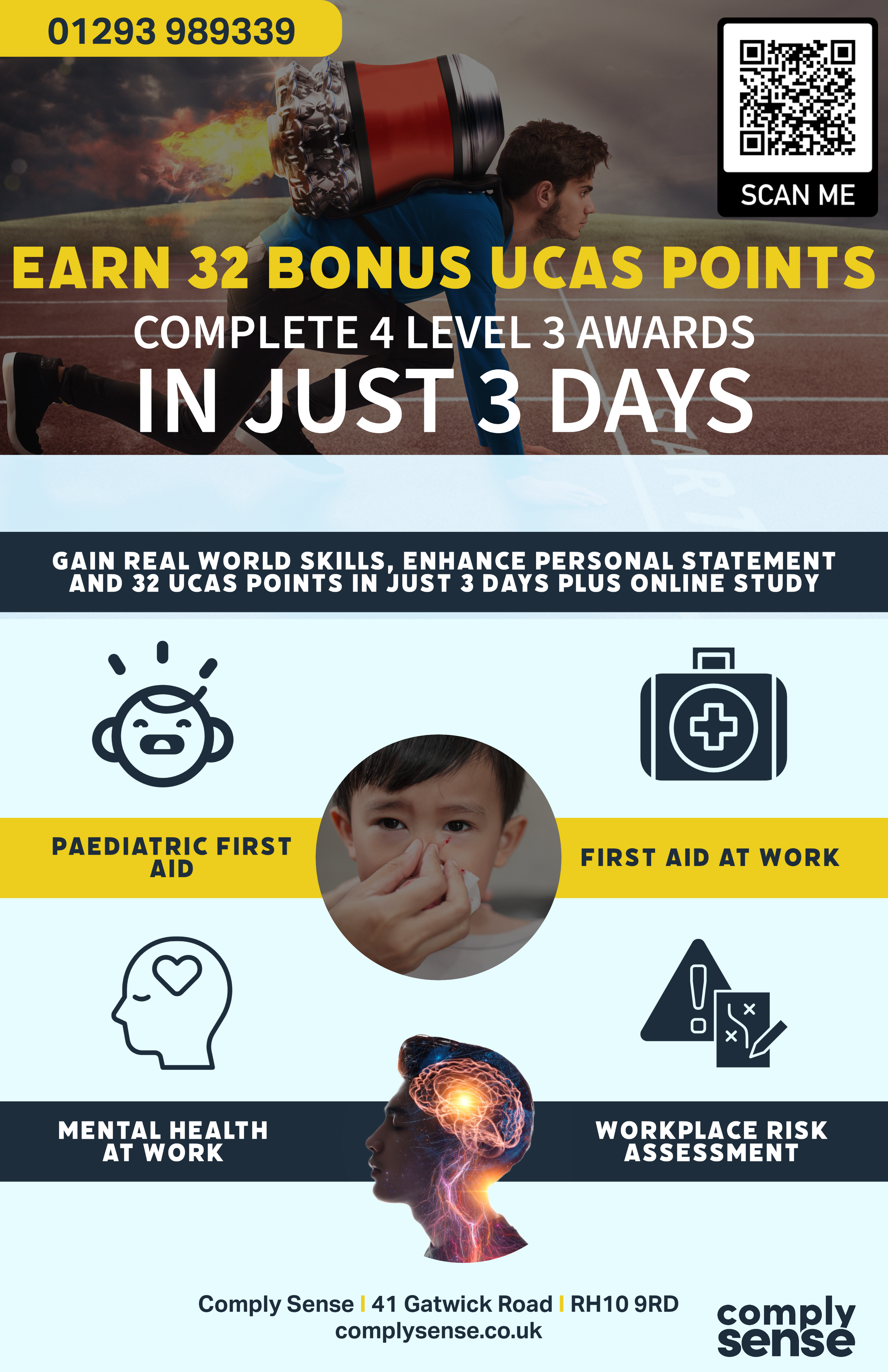 UCAS Points Booster Course - 32 Points 