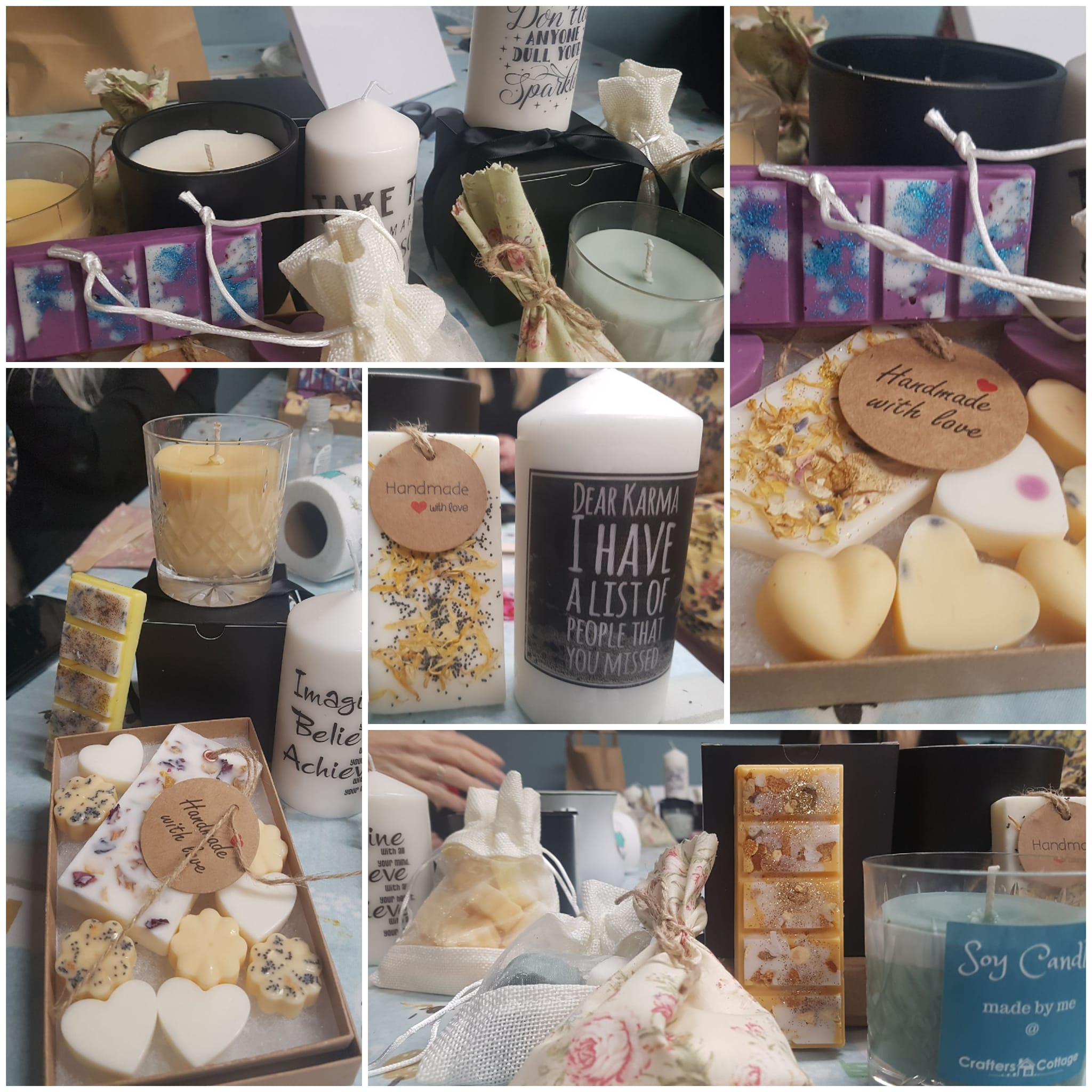 Container Soy Candle & Wax melt Workshop with Afternoon Tea