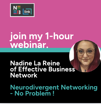 Webinar - Neurodivergent Networking - No problem! - Thursday 19 February 2026 