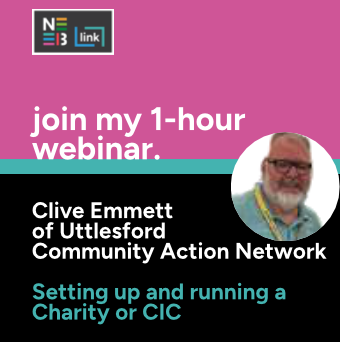 Webinar - Setting up and running a Charity or CIC - Friday 6 March 2026