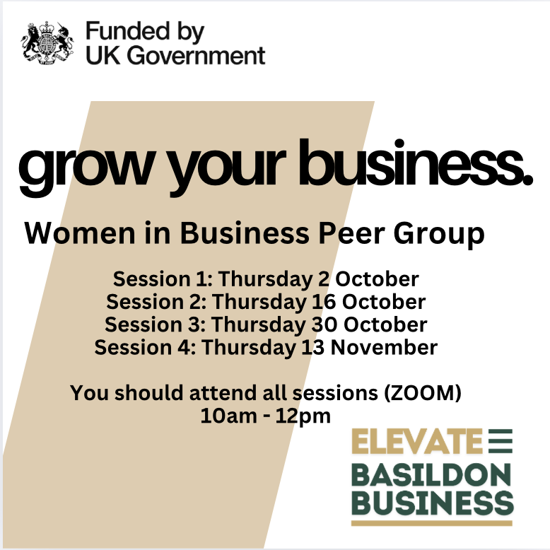Women in Business - Online Peer Group and 1:1 sessions