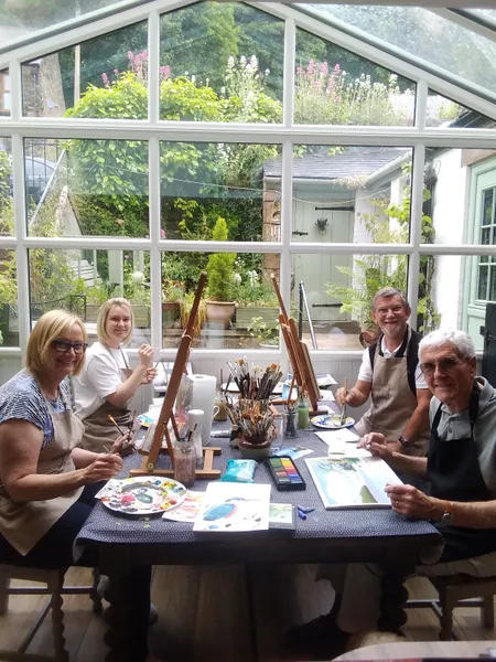 Easel Weasel Wednesday Art workshops - Derbyshire Peak District
