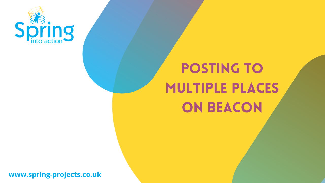 Posting to multiple places on Beacon