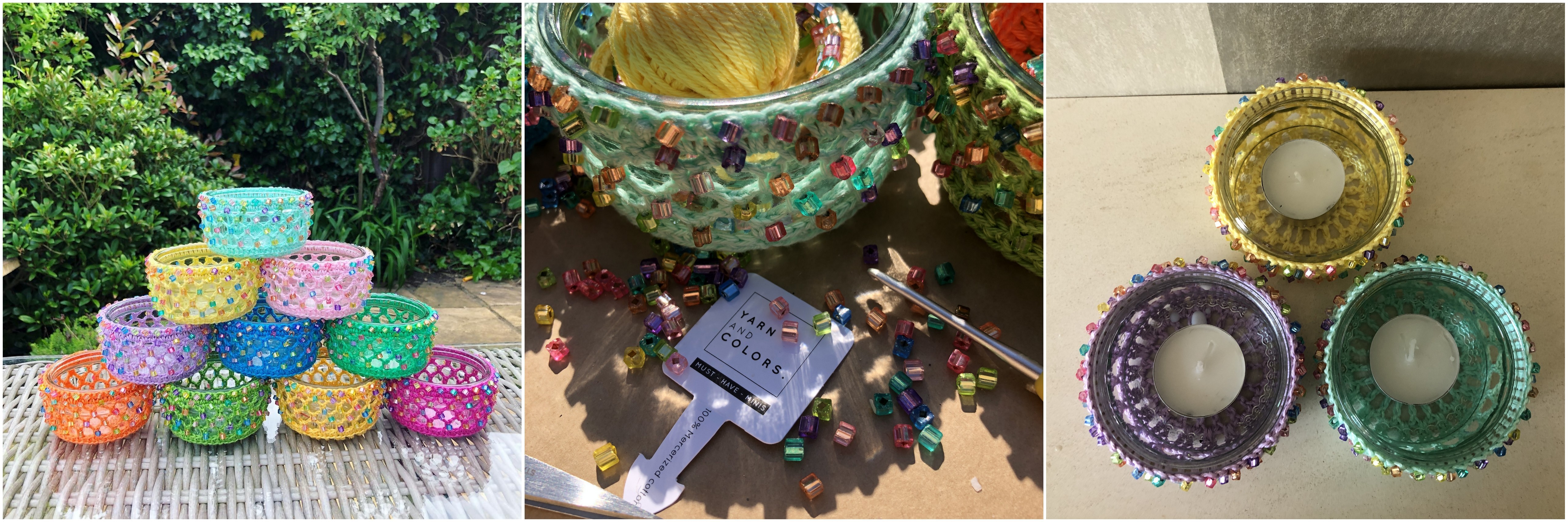 Beaded Tealight Holder Crochet Workshop (1 x 3 hour session) Walton-on-Thames