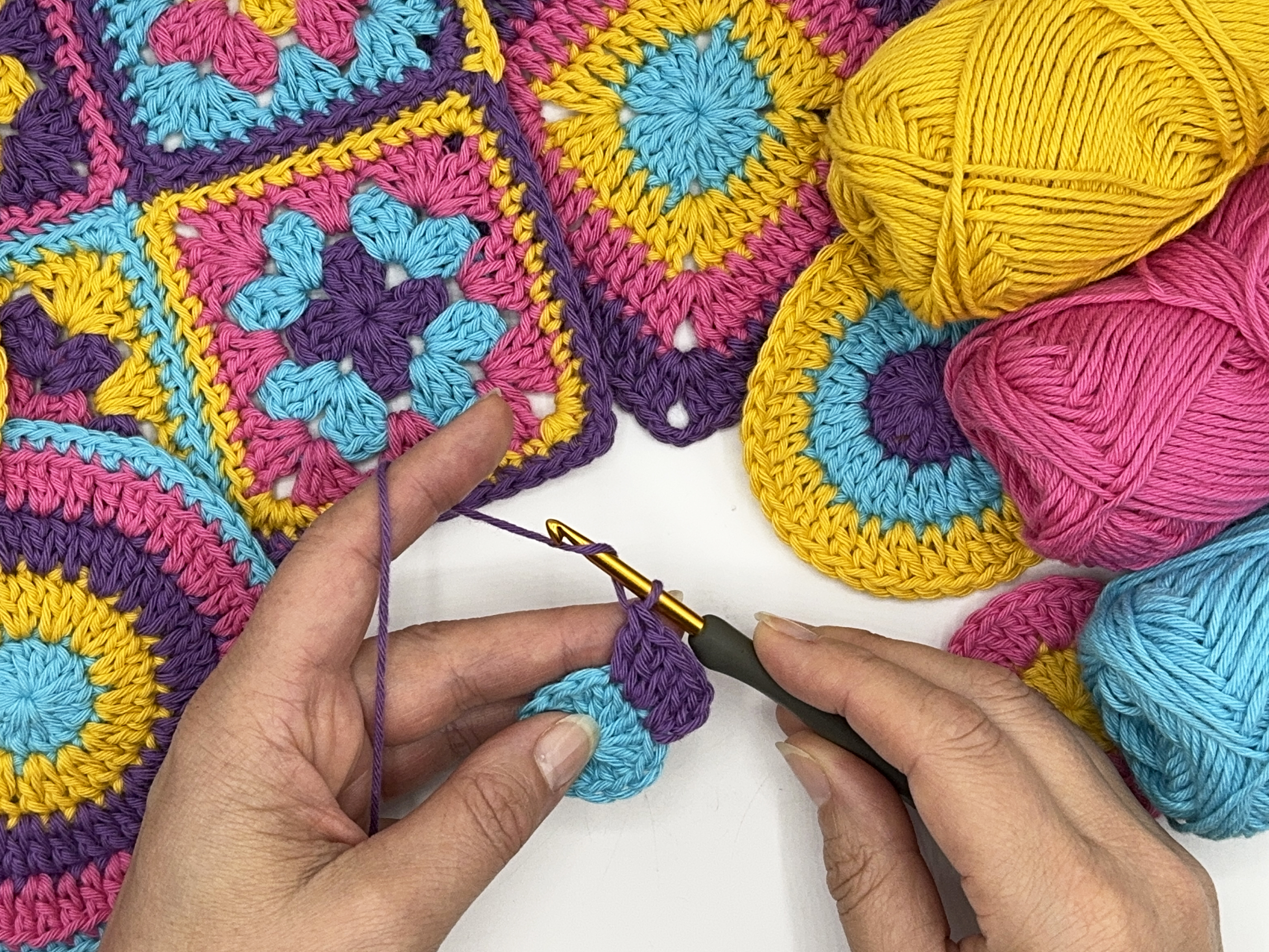 Learn to Crochet Course - Tues evenings - Walton-on-Thames - (4x 2 hour sessions)