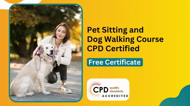 Pet Sitting and Dog Walking Course - CPD Certified