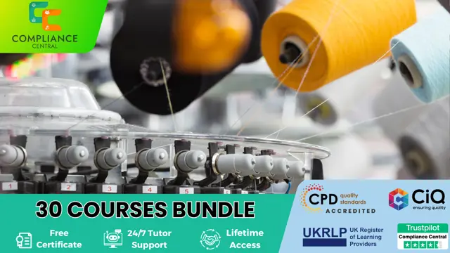 Textile Engineering Advanced Diploma - 30-in-1 Unique Courses Bundle!