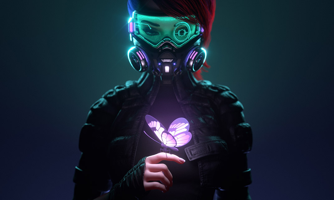 Cyberpunk - Photoshop Compositing