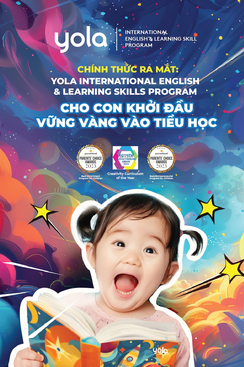 🚀 Khóa Học Tiếng Anh Mầm Non Tại Yola: Phát Triển Tư Duy và Ngôn Ngữ Cho Trẻ Nhỏ