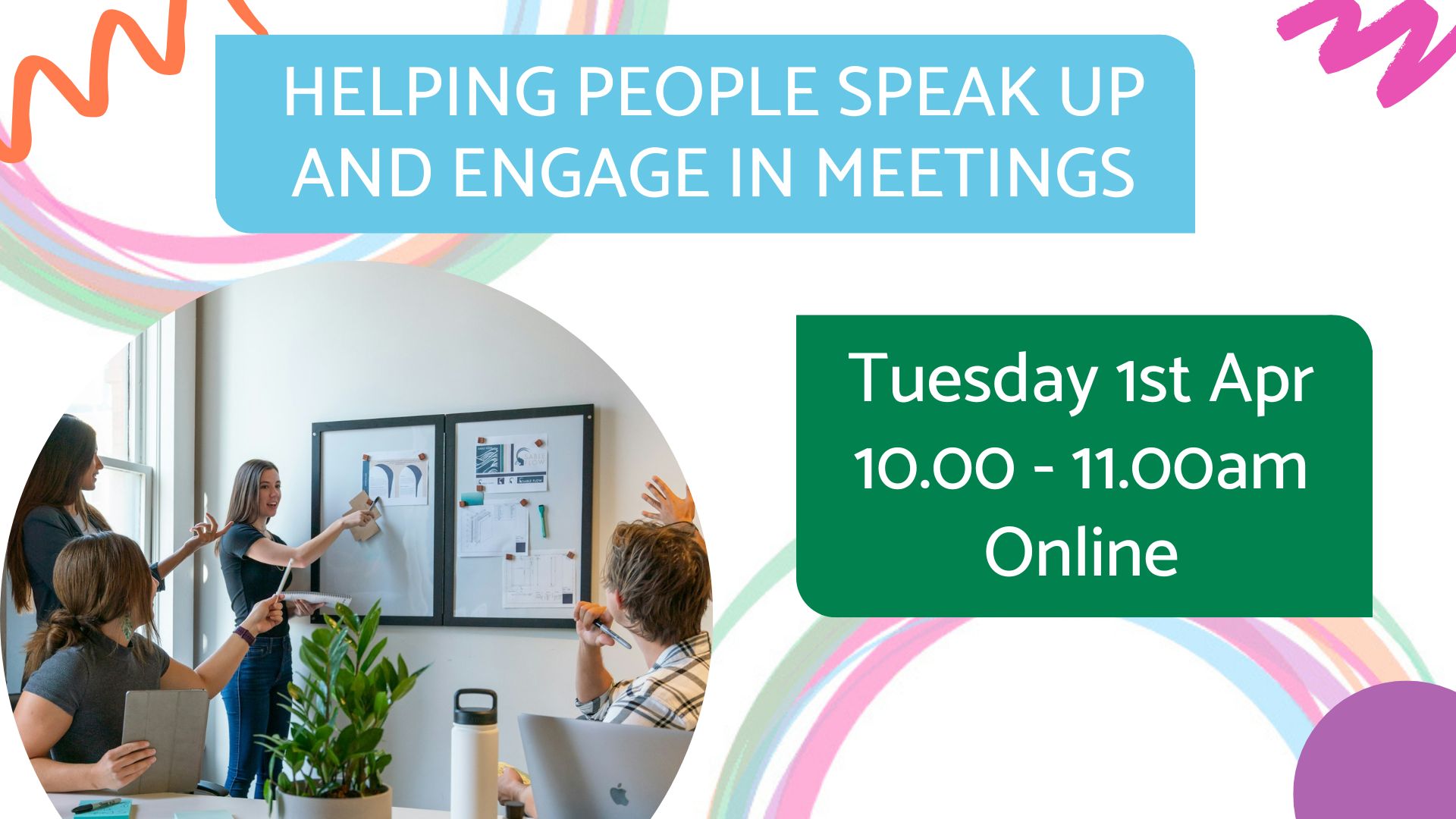 Helping people speak up and engage in meetings