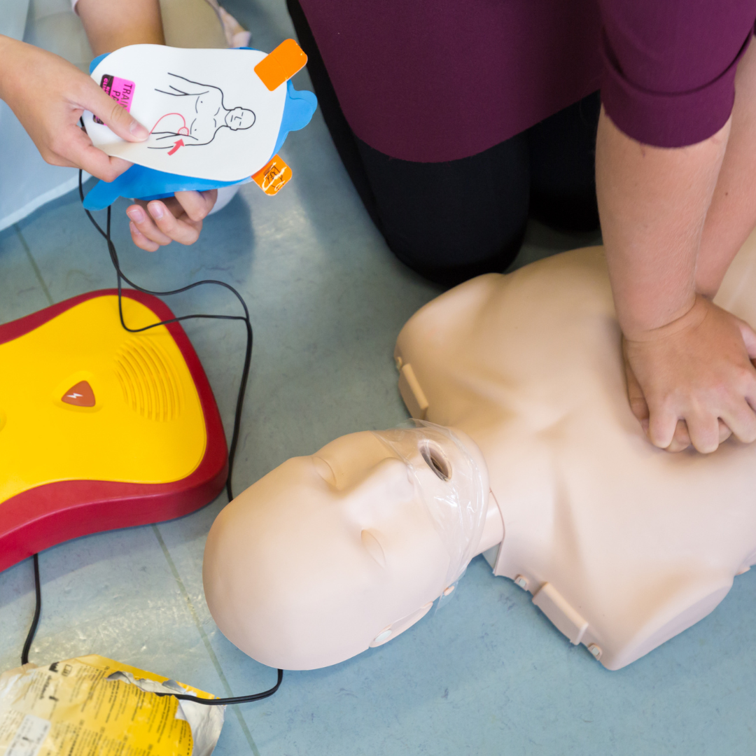 Basic Life Support & Automated External Defibrillator - Online Learning and In Person Practical Assessment [Level 2]