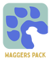 Waggers Pack - Dog Walkers logo