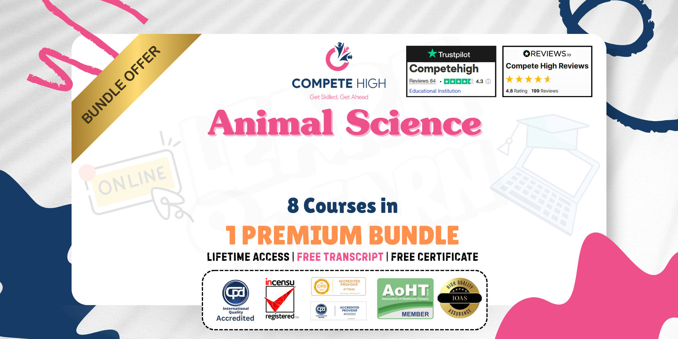 Animal Science: 8-in-1 Premium Online Courses Bundle