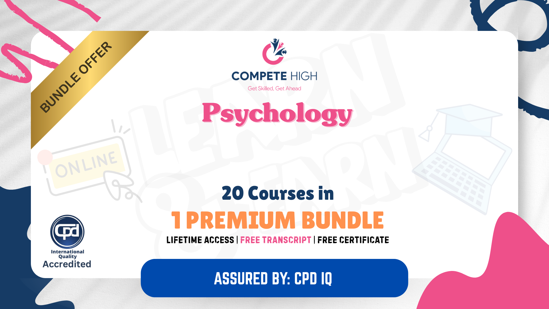 Psychology: 20-in-1 Premium Online Courses Bundle