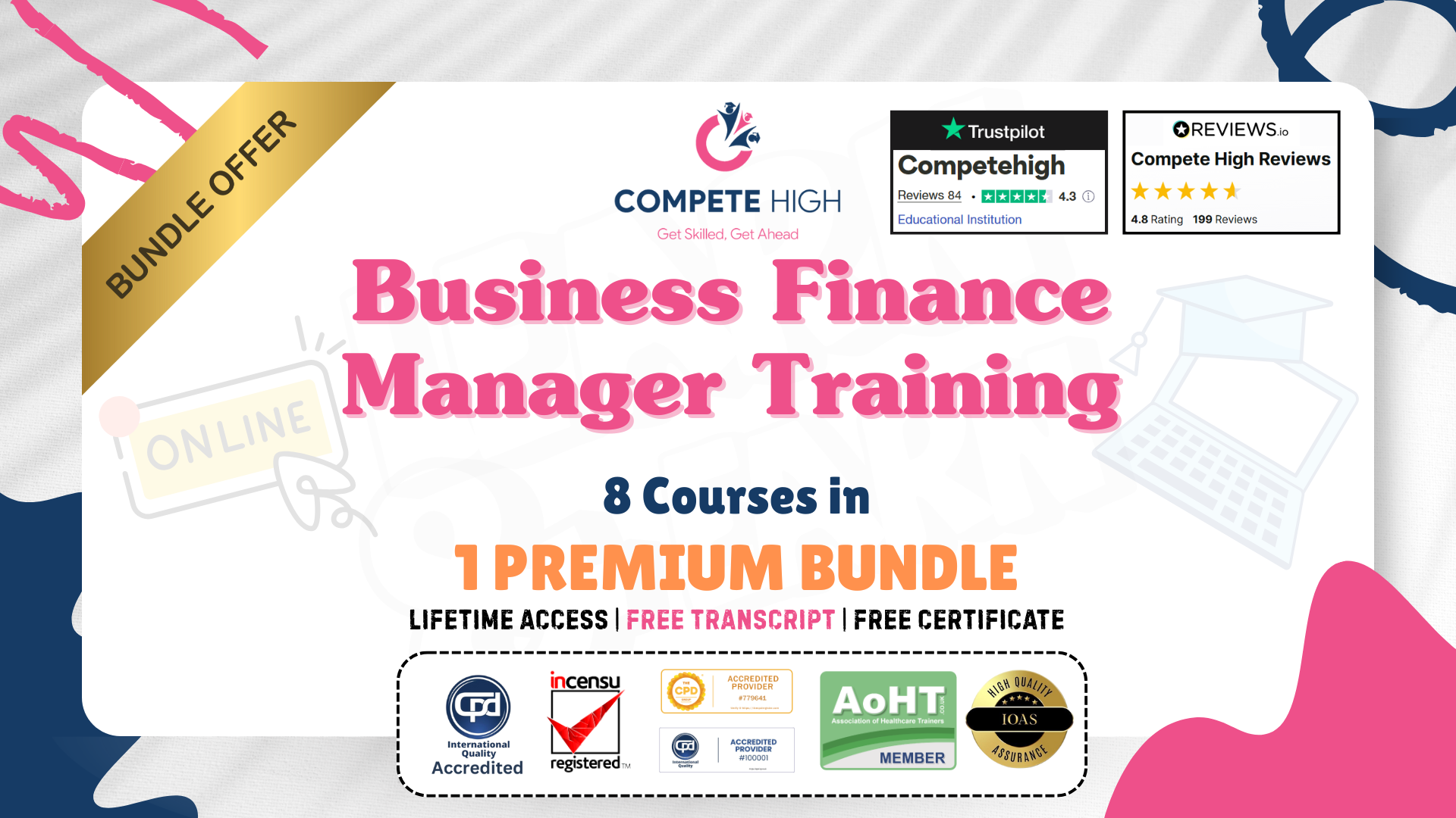 Business Finance Manager Training: 8-in-1 Premium Online Courses Bundle