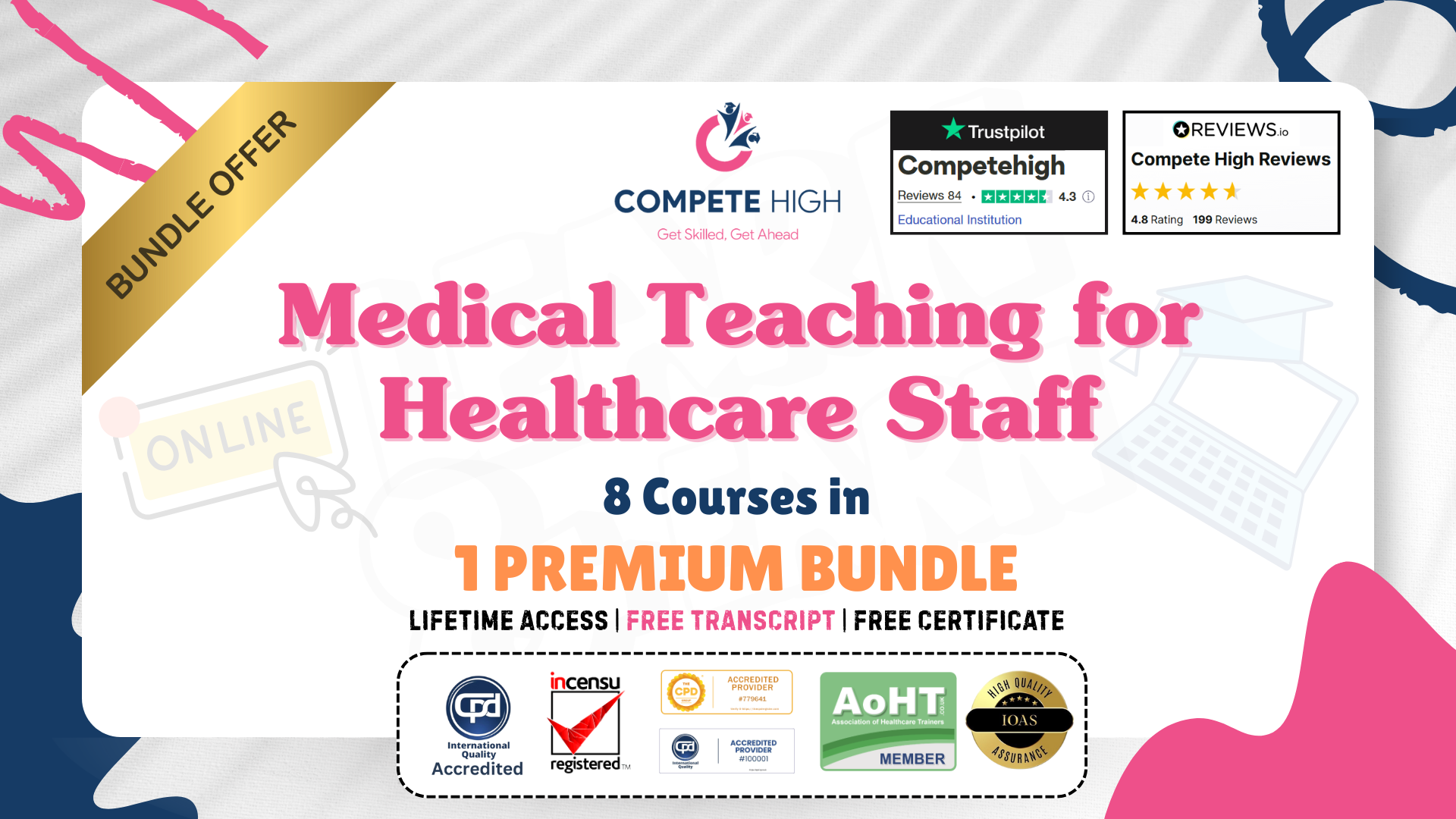 Medical Teaching for Healthcare Staff: 8-in-1 Premium Online Courses Bundle