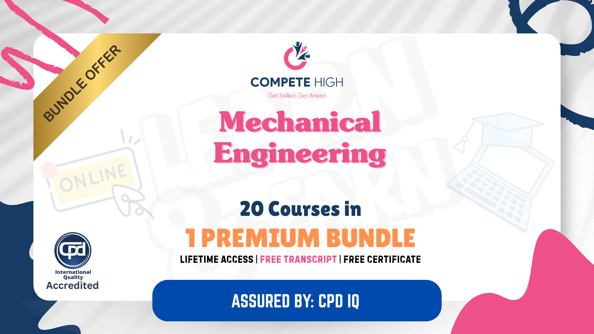 Mechanical Engineering: 20-in-1 Premium Online Courses Bundle