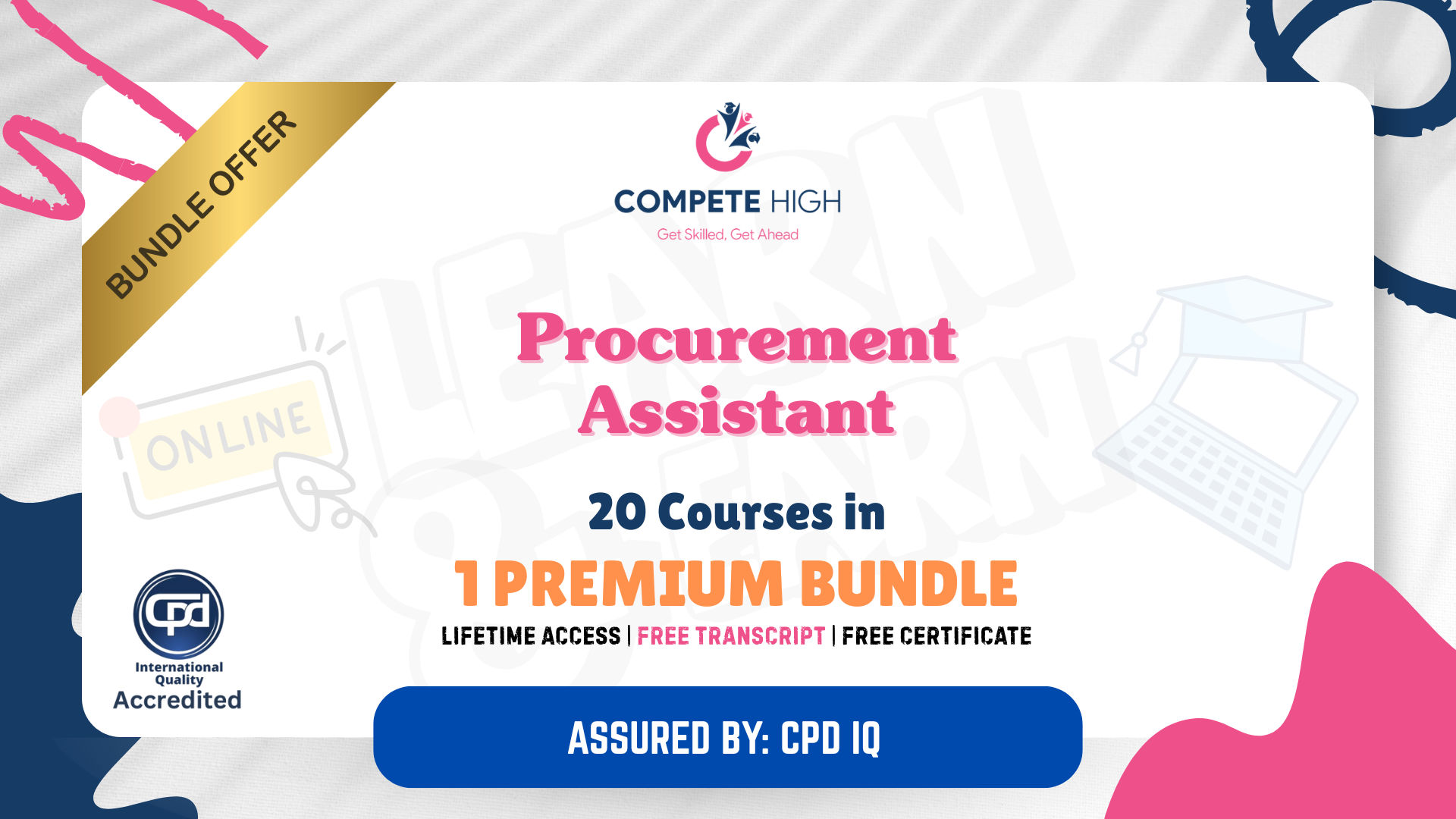 Procurement Assistant – 20-in-1 Premium Online Courses Bundle