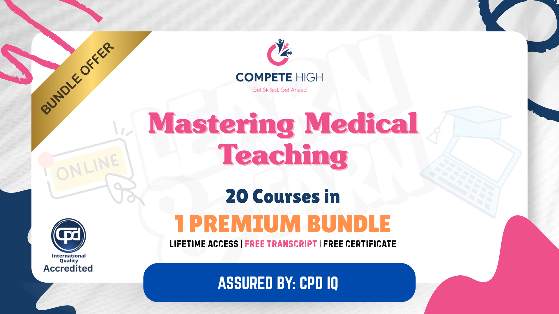 Mastering Medical Teaching: 20-in-1 Premium Online Courses Bundle
