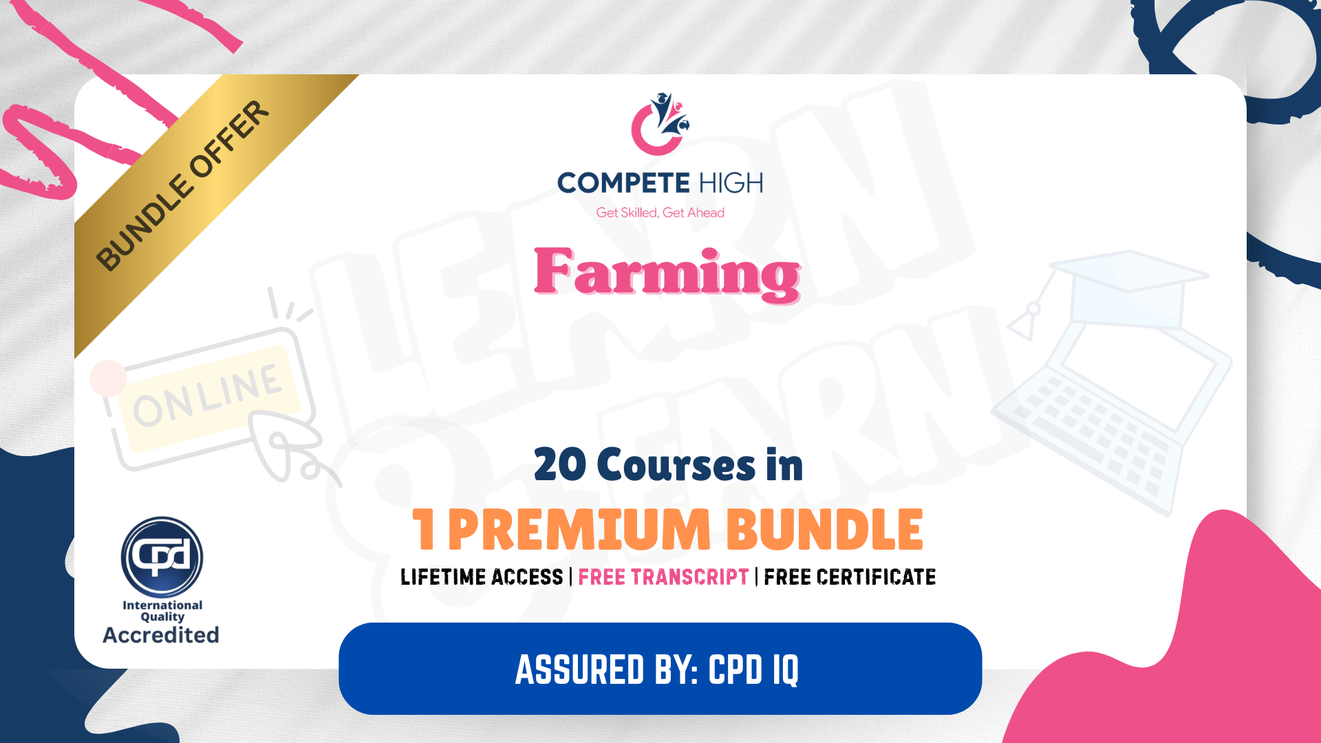 Farming: 20-in-1 Premium Online Courses Bundle