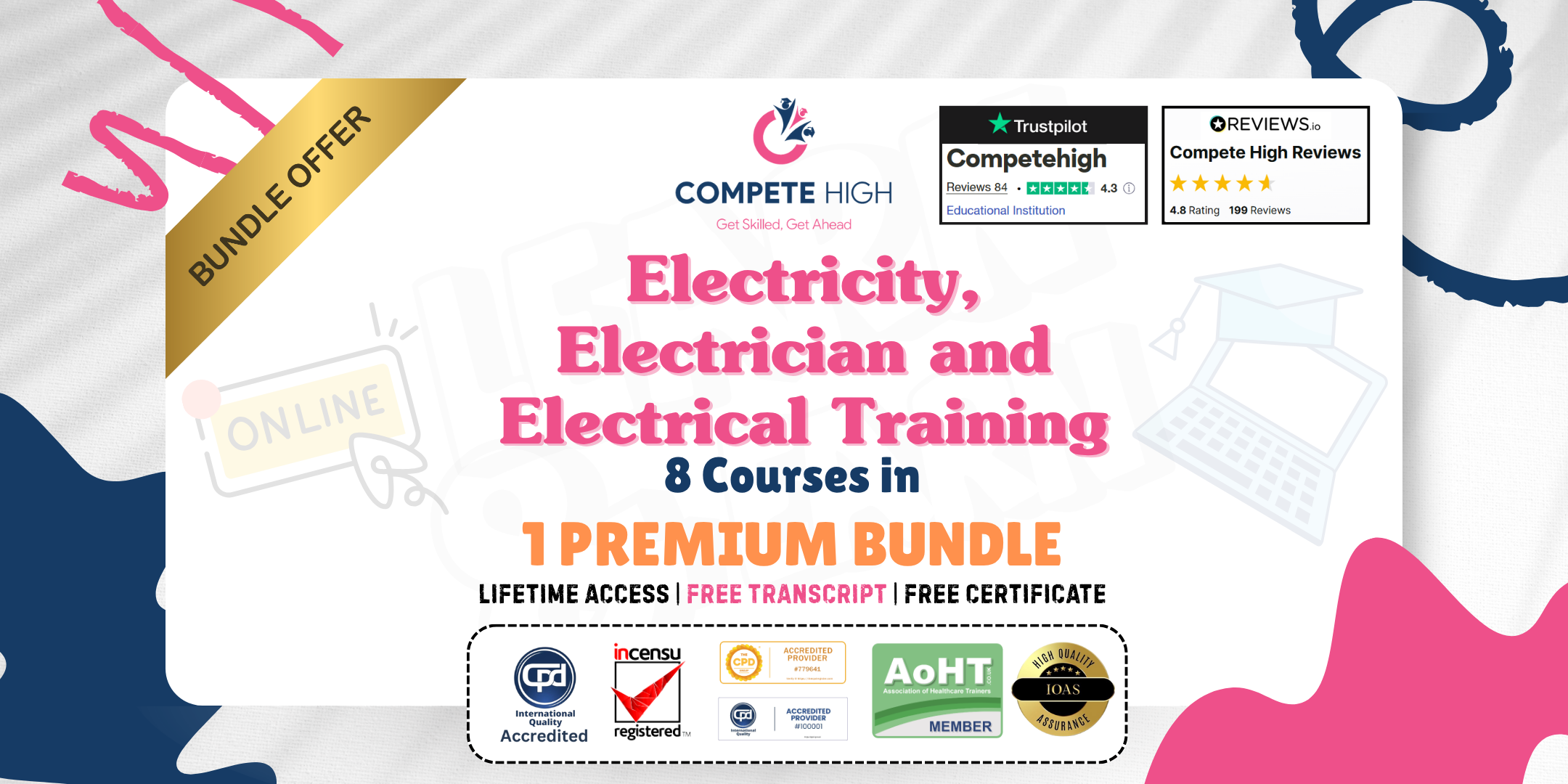 Electricity, Electrician and Electrical Training: 8-in-1 Premium Online Courses Bundle