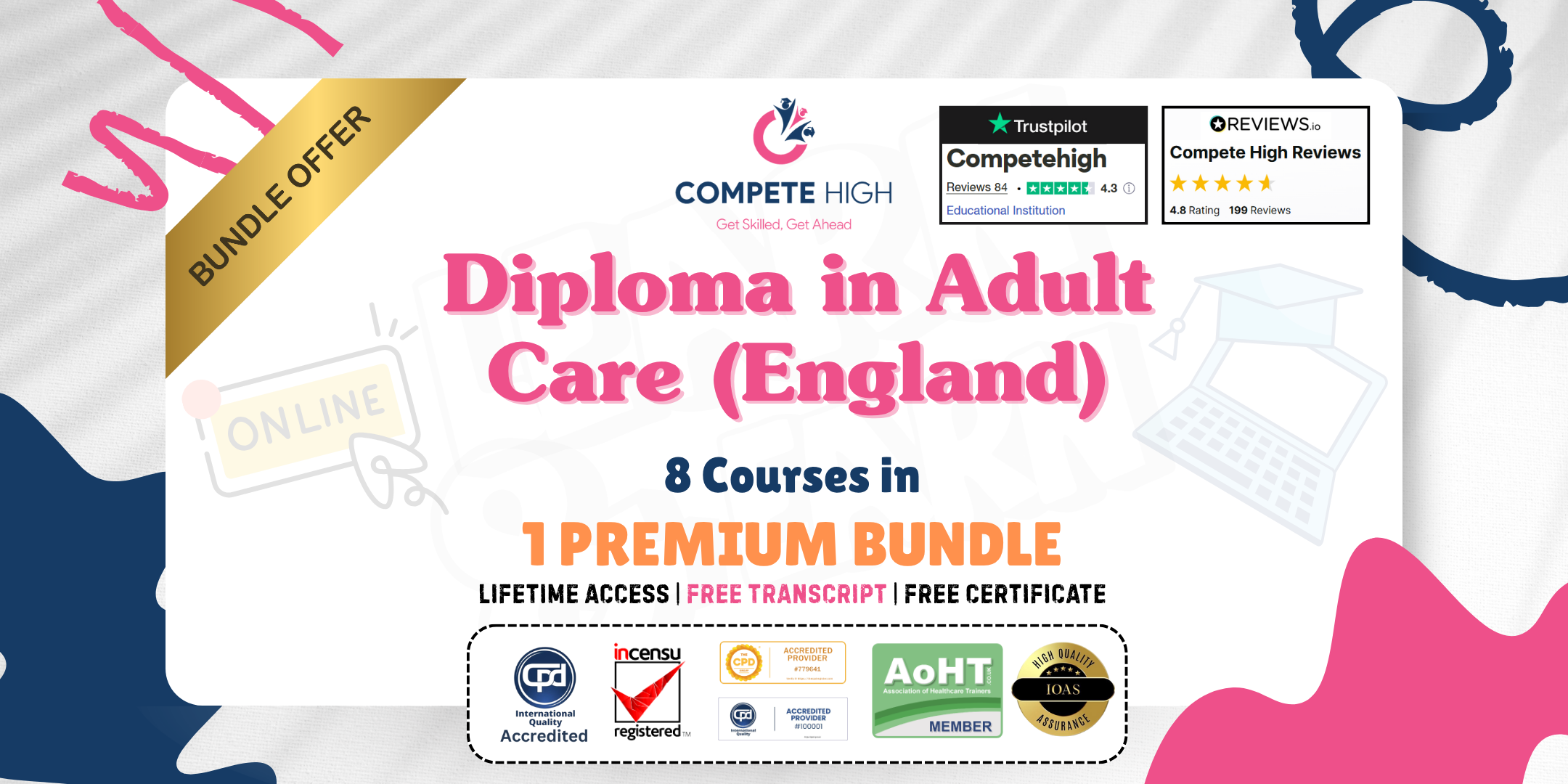 Diploma in Adult Care (England): 8-in-1 Premium Online Courses Bundle