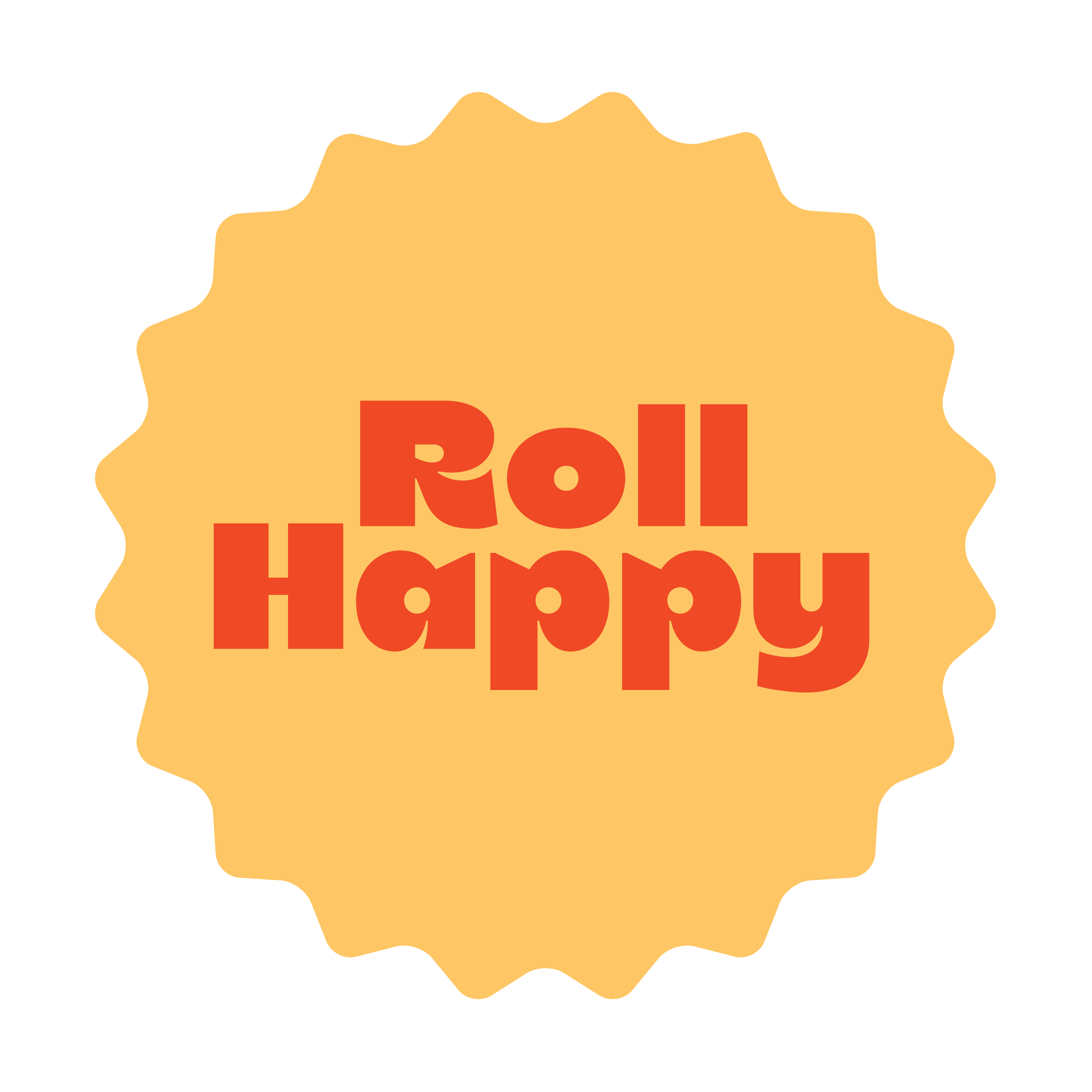 Roll Happy logo