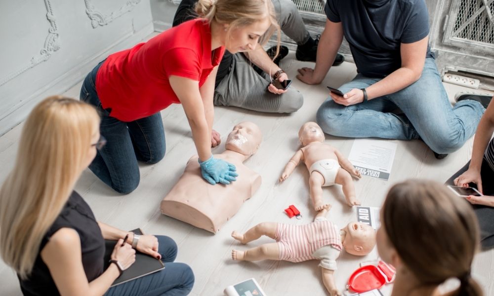 GROUP - Infant & Adult - CPR/First Aid/AED/Bleeding Control