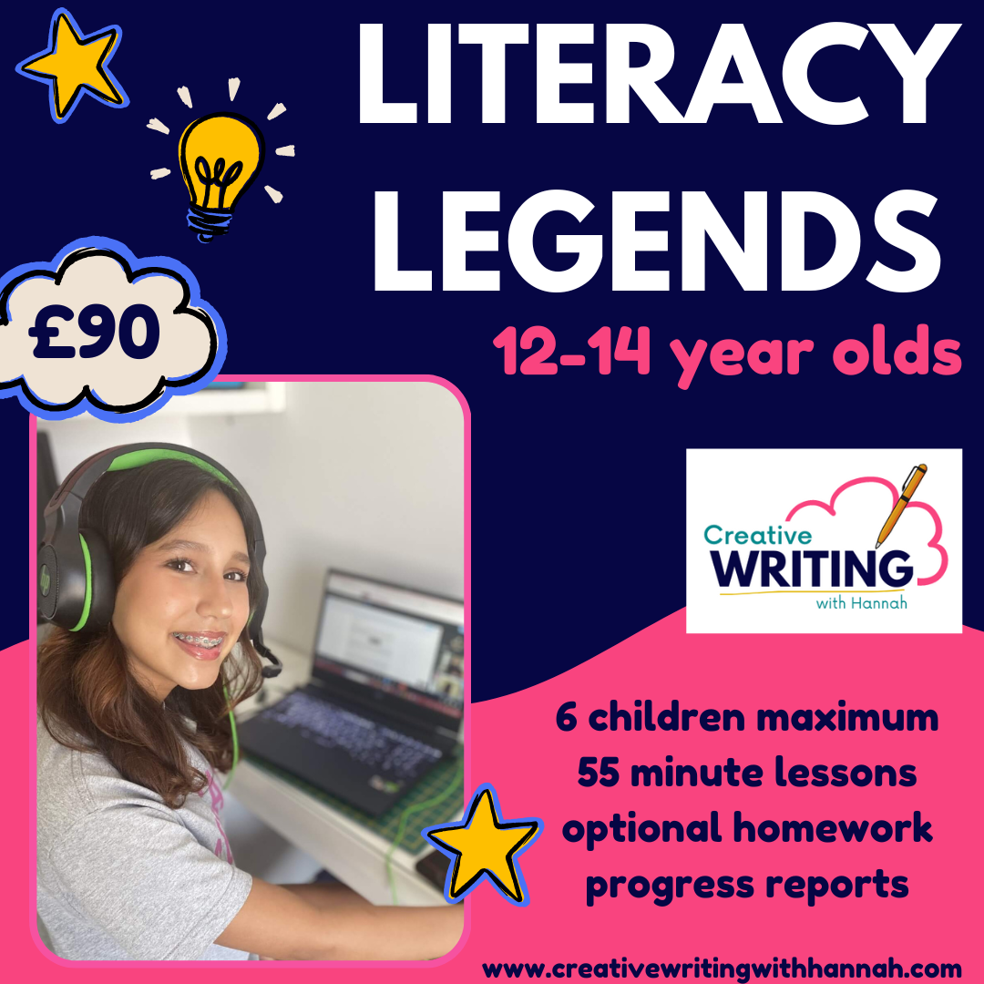 Literacy Legends: 12-14 year olds