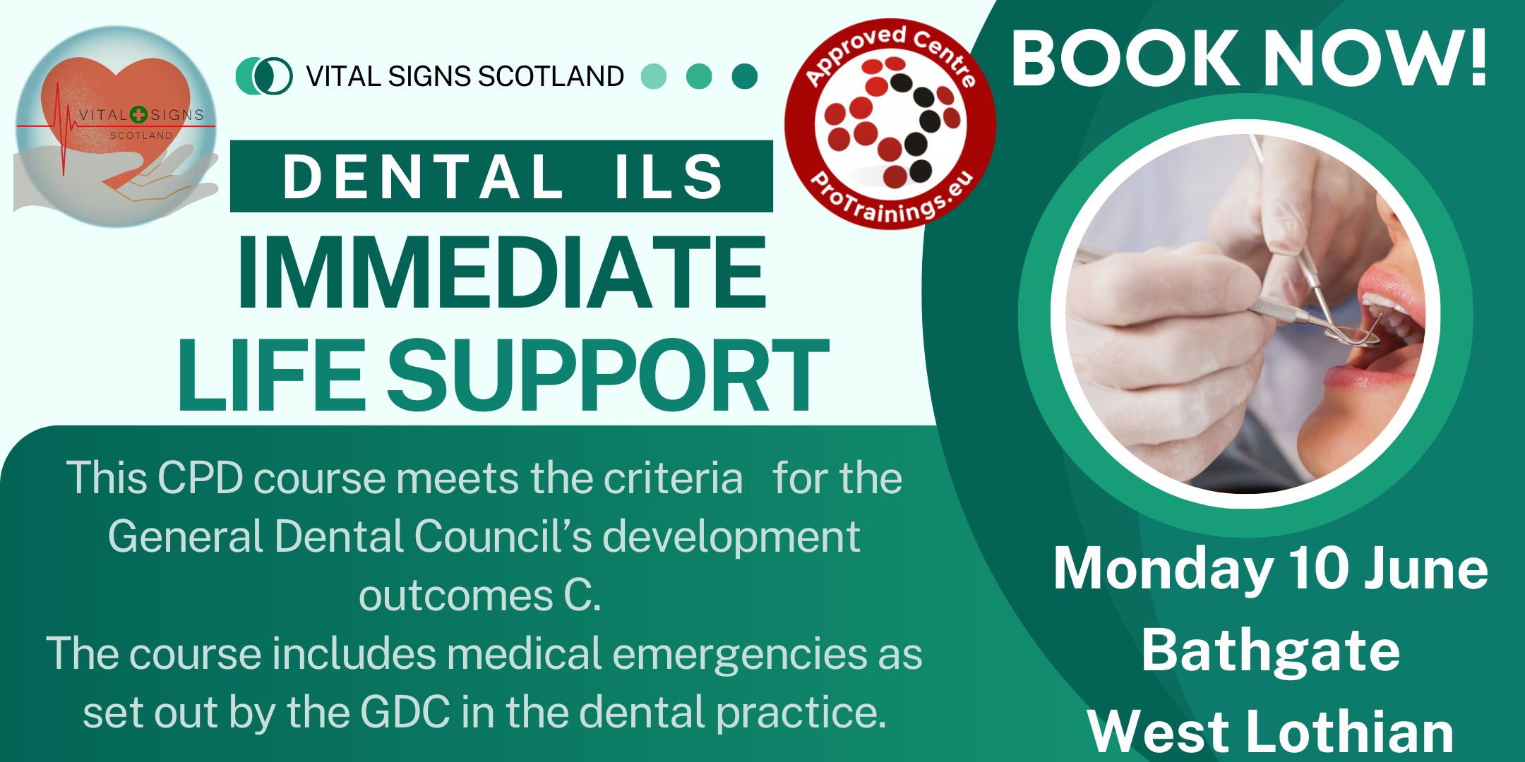 Dental Immediate Life Support (ILS) Level 3 (VTQ)