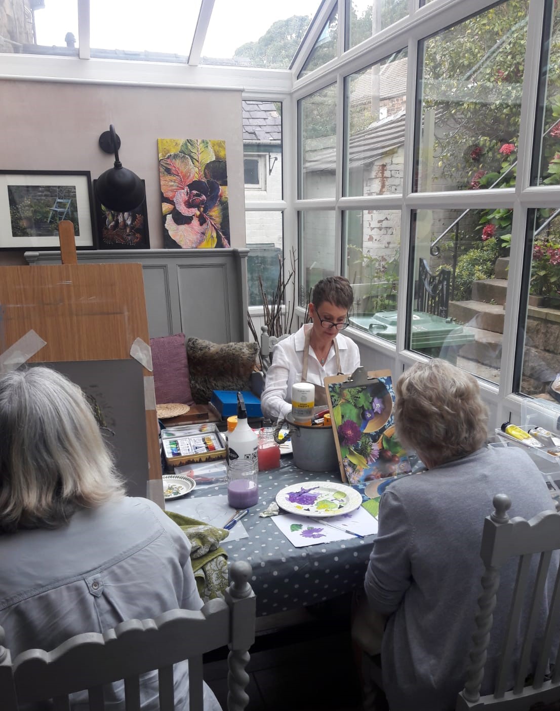 Saturday Art Workshops in Acrylics, Soft Pastels, Whatstandwell, Derbyshire