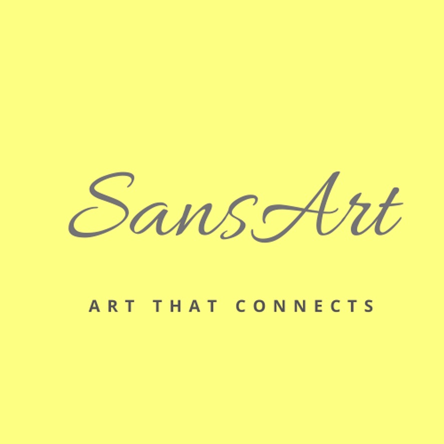 SansArt Sip and Paint London logo