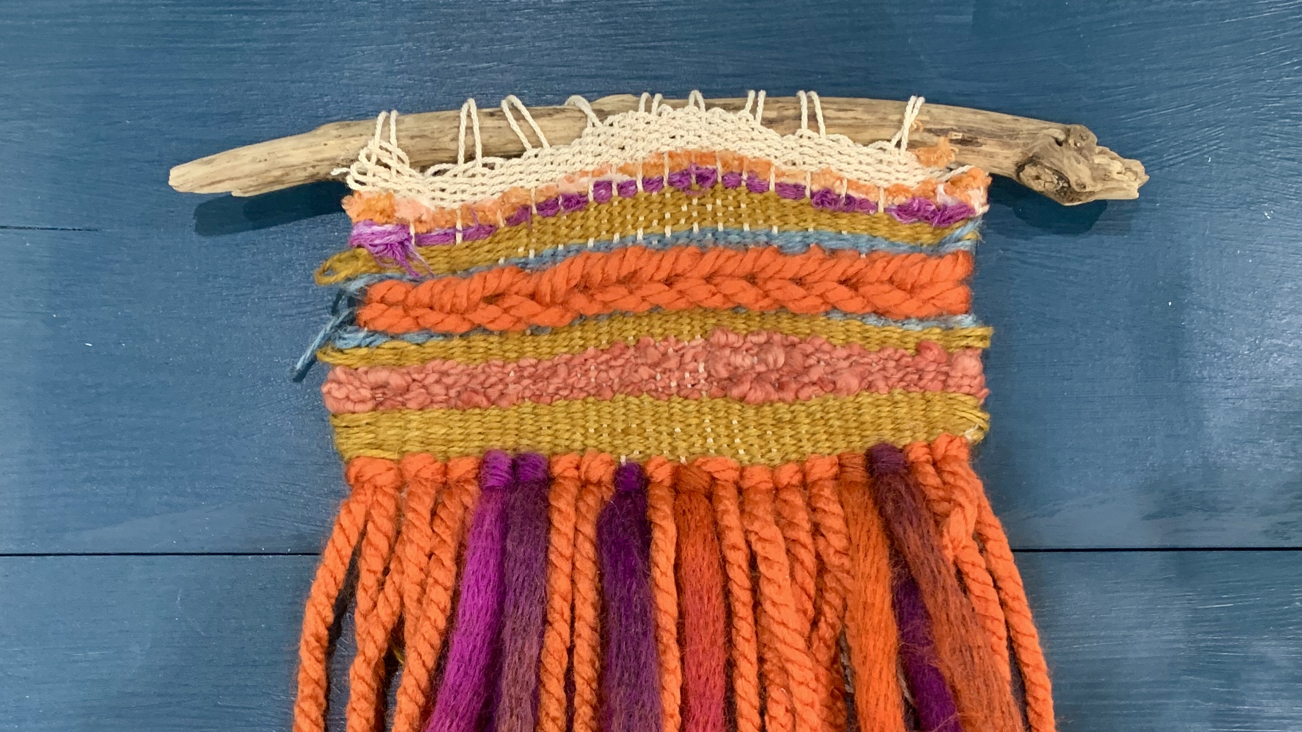 Six Hour Introduction to Frame Loom Weaving