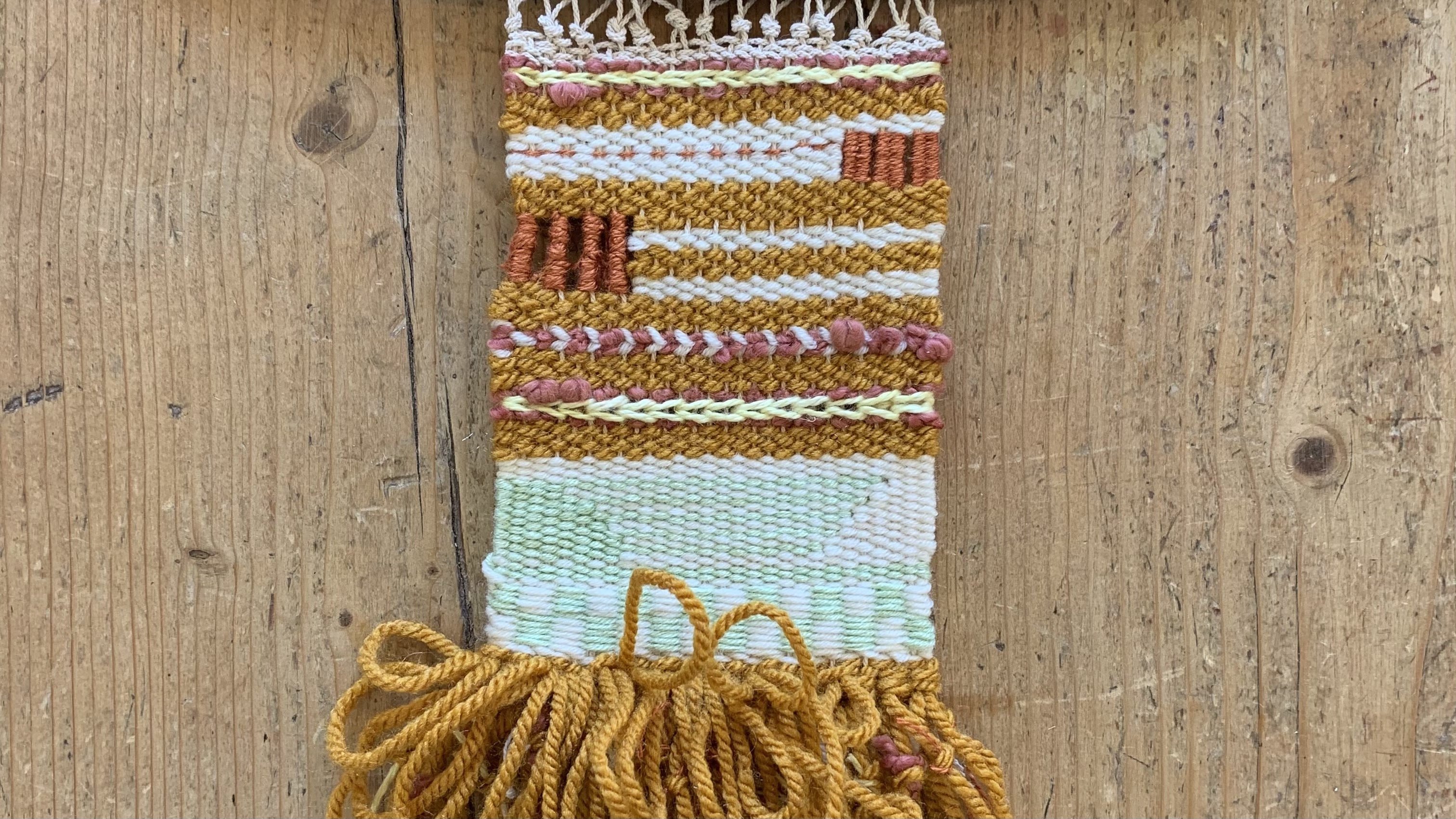 Six Hour Introduction to Frame Loom Weaving