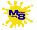 M8 Driving School logo