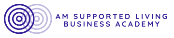 Am Supported Living Business Academy logo