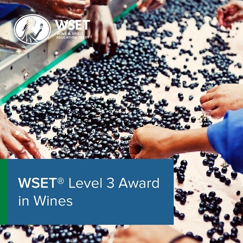 WSET Level 3 Award in Wines Course inc Exam