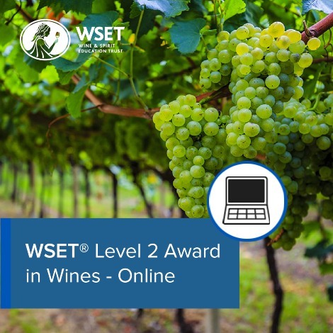 ONLINE - WSET Level 2 Award in Wines - Evenings