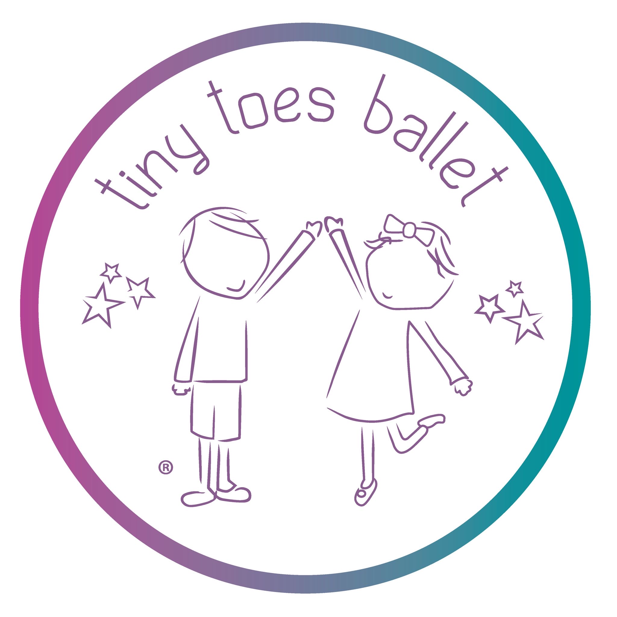 tiny toes ballet Warwickshire logo