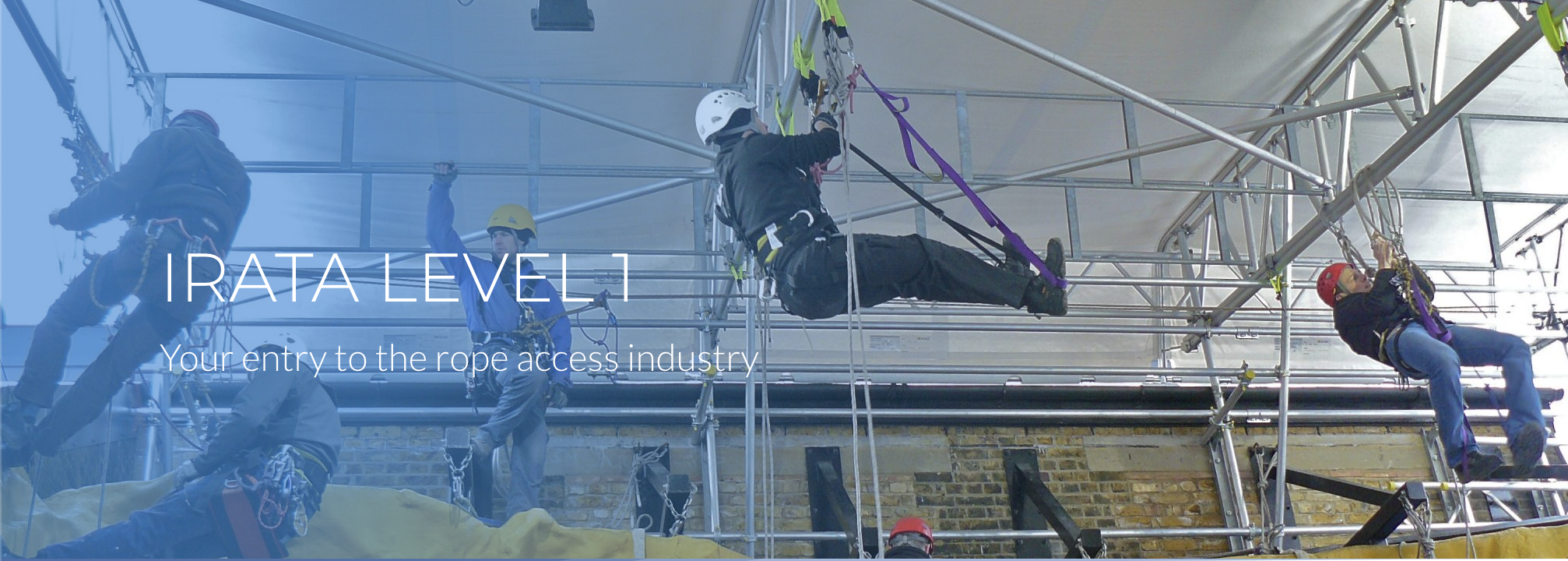 IRATA LEVEL 1 Rope Training Course