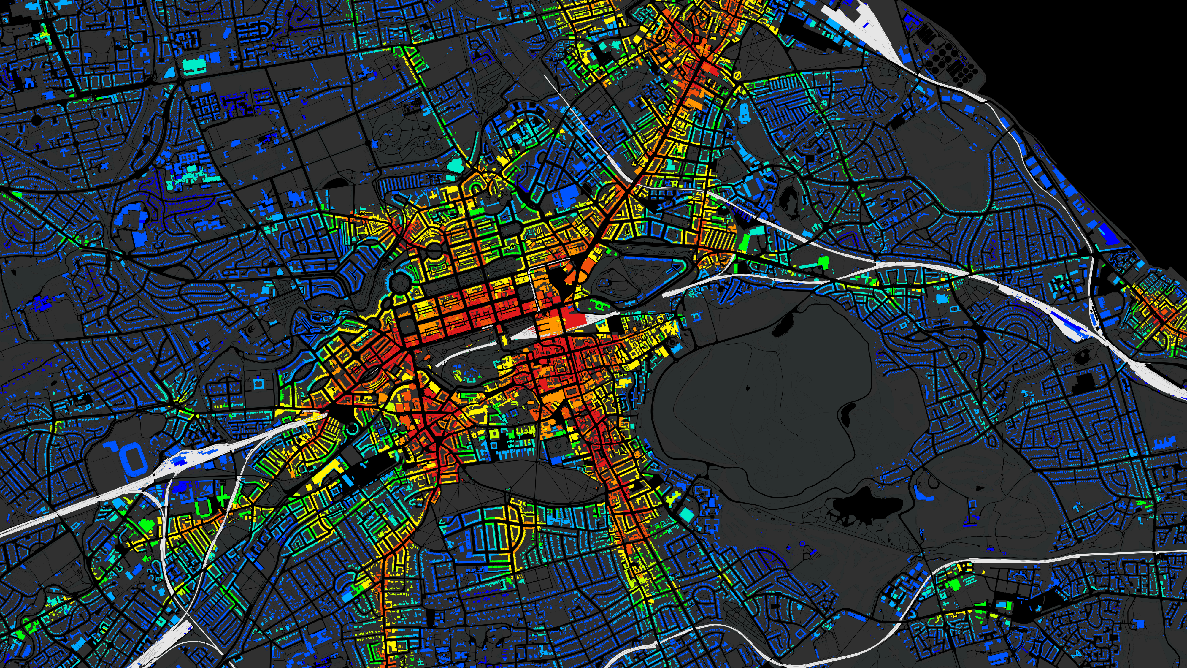 Interconnected places