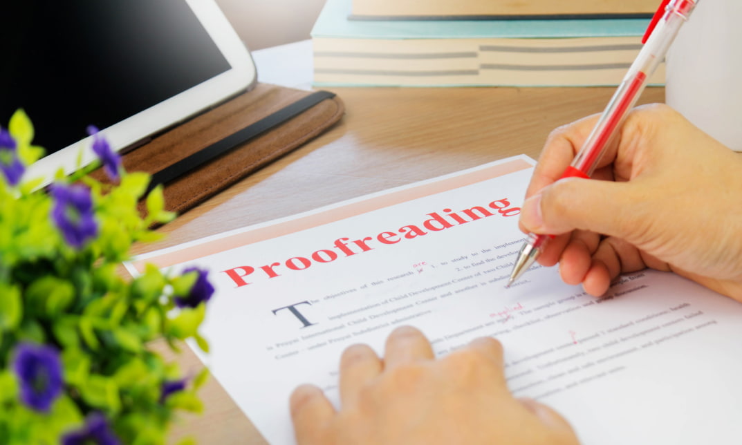 Copyediting & Proofreading