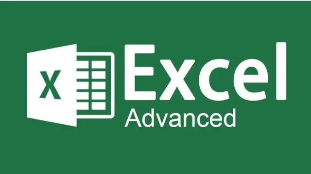 Microsoft Excel Advanced