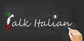 Talk Italian logo