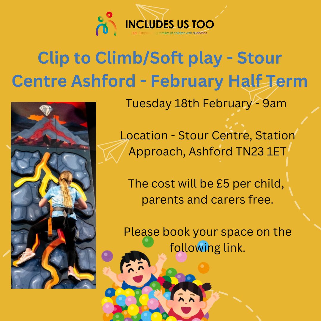 Clip to Climb/ Soft Play Session - The Stour Centre, Ashford