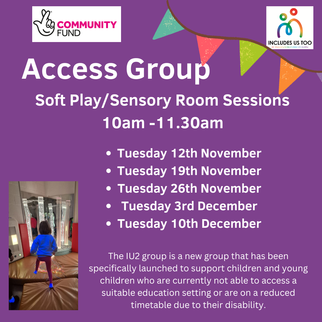 Soft Play/Sensory Room Sessions at the Rainbow Centre Ashford