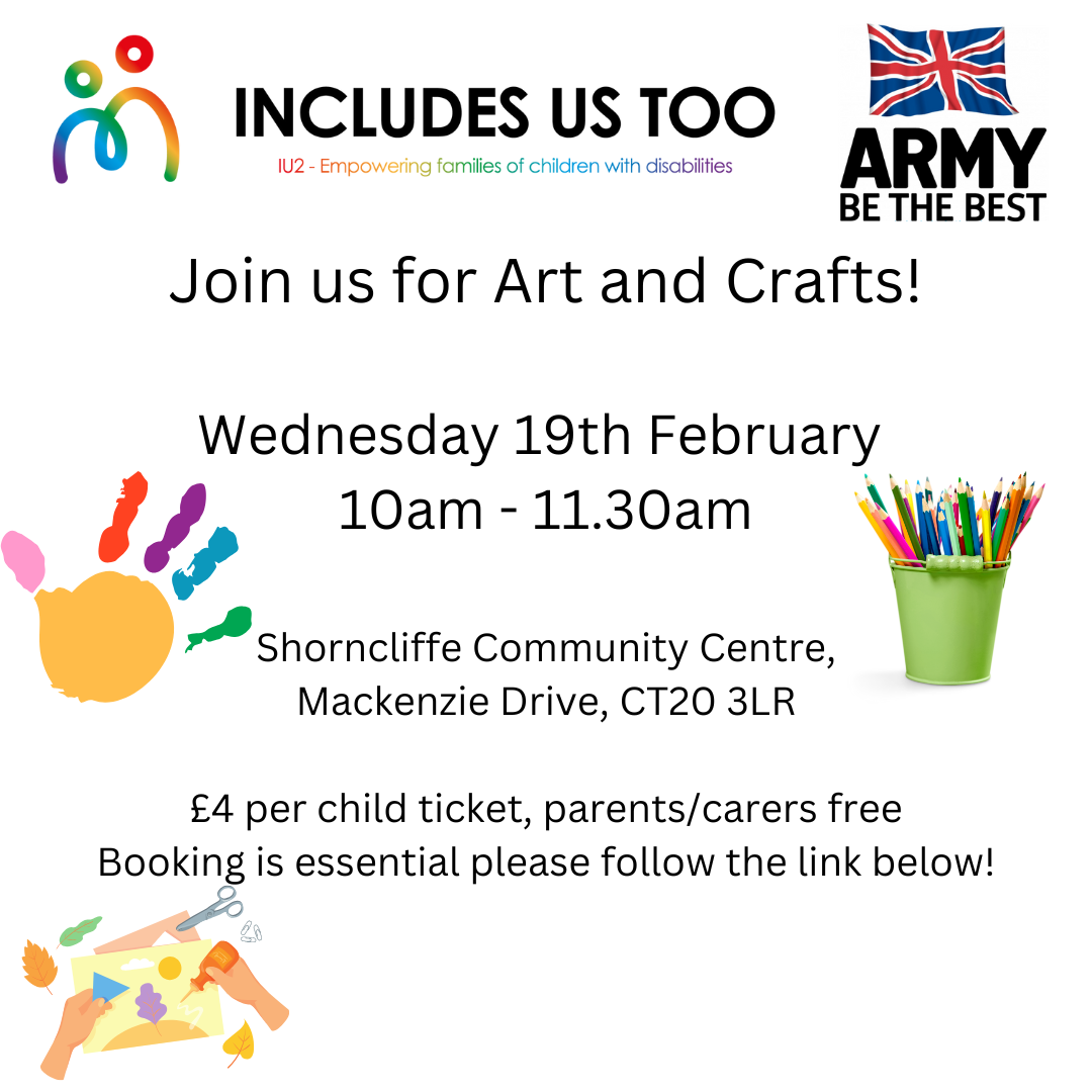 Art and Crafts - Wednesday 19th February - Folkestone