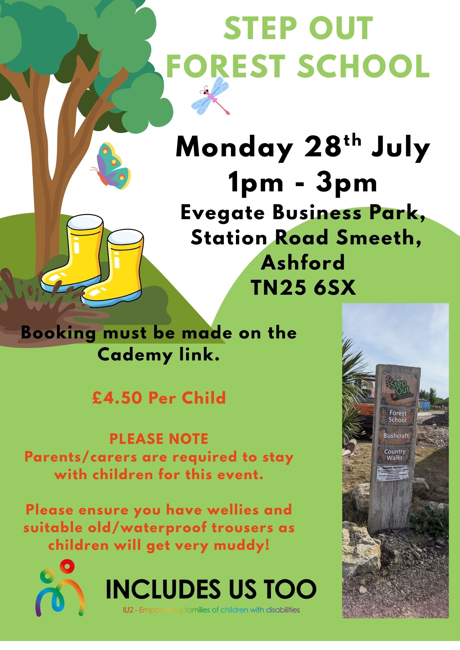 Step Out - Tuesday 26th August - 1 - 3pm